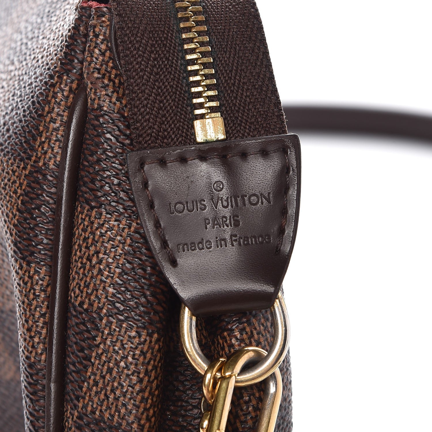 Louis Vuitton Damier Ebene Eva Clutch 7 of 8