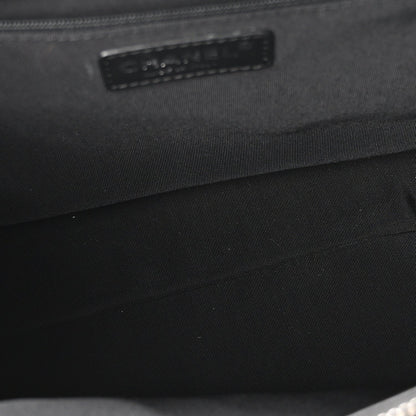 Chanel Lambskin Quilted Shopping Tote Black 5 of 7