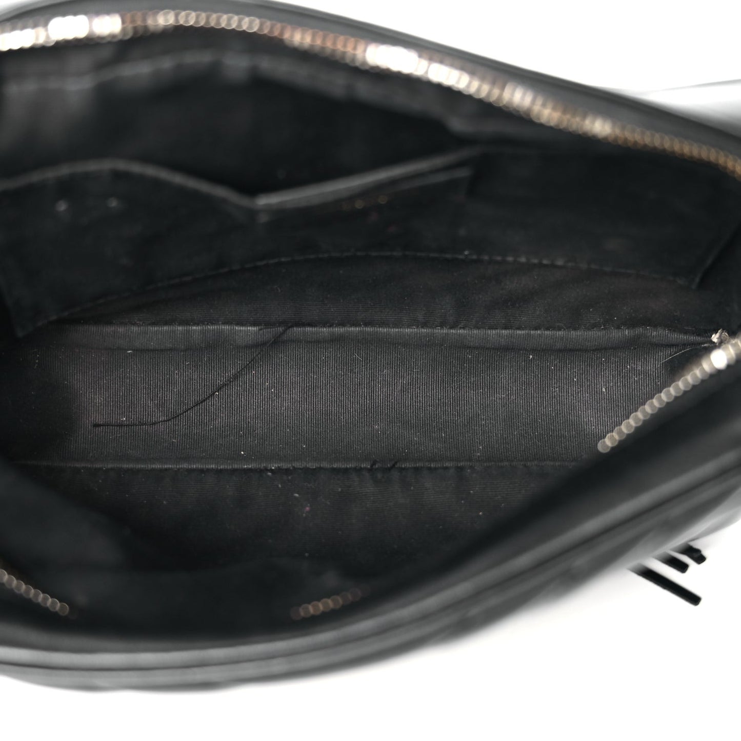 Calfskin Matelasse Monogram Lou Camera Bag Black