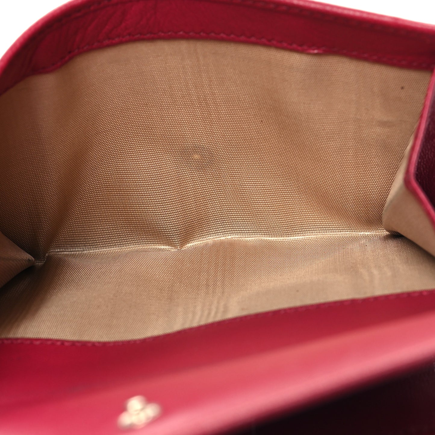 Goatskin Pandora Wallet Raspberry