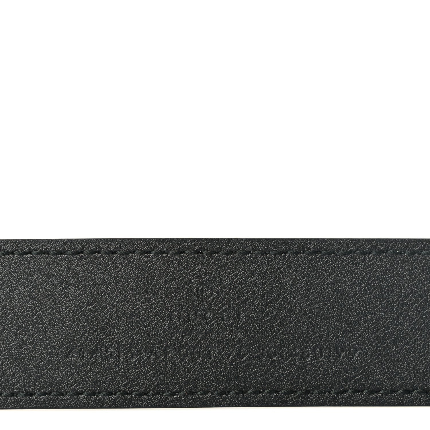 Gucci Calfskin Double G 30mm Belt 75 30  Black 3 of 5