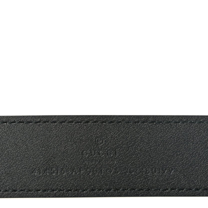 Gucci Calfskin Double G 30mm Belt 75 30  Black 3 of 5