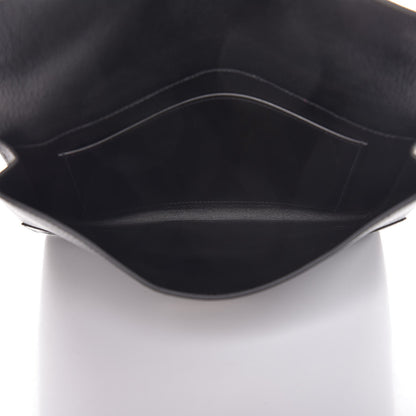 Hermes Chevre Mysore Cinhetic Clutch Black 5 of 9