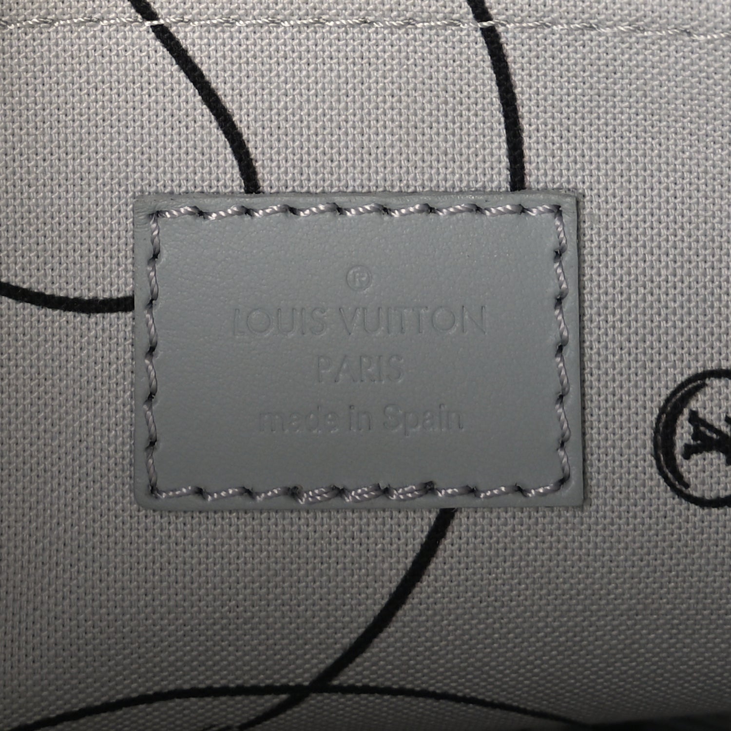 Louis Vuitton Monogram Iridescent Nil Gradient Grey 6 of 9