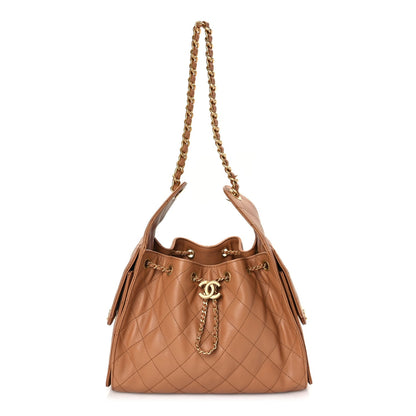 Chanel Caviar Quilted Small  25 Handbag Brown 1 of 9