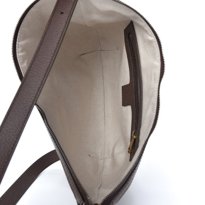Gucci GG Supreme Monogram Web Small Ophidia Half Moon Hobo Brown 5 of 10