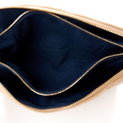 Louis Vuitton Lambskin Embossed Monogram Coussin PM Camel 5 of 11