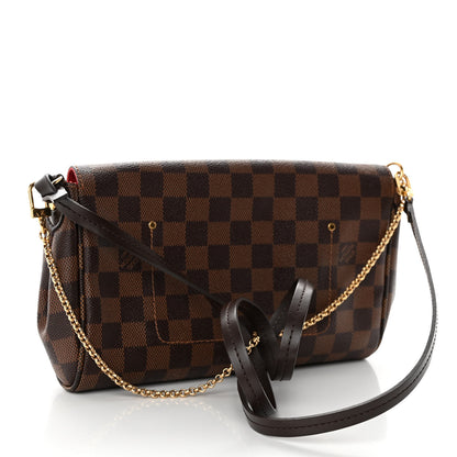 Louis Vuitton Damier Ebene Favorite MM 3 of 10