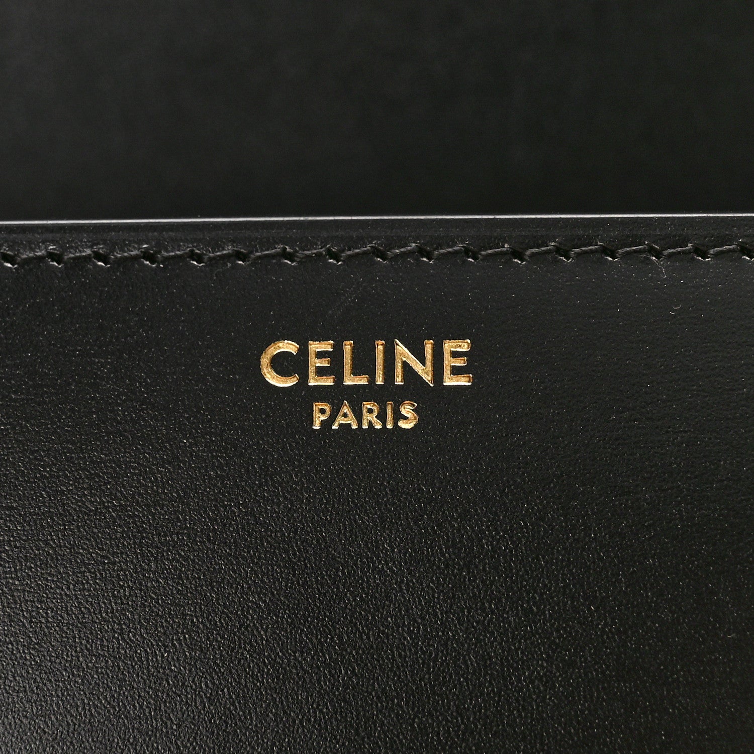 Celine Box Calfskin Teen Classic Box Flap Bag Black 6 of 8