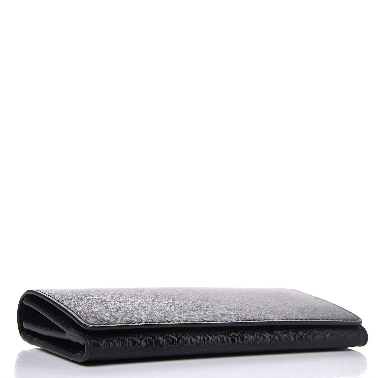 Balenciaga Saffiano Logo Continental Wallet Black 4 of 9