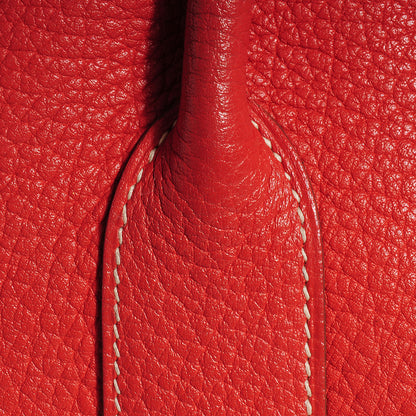 Hermes Fjord Garden Party Tote 36 MM Sanguine 5 of 13