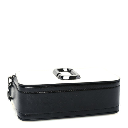 Marc Jacobs Saffiano Small Snapshot Camera Bag Cloud White 3 of 8