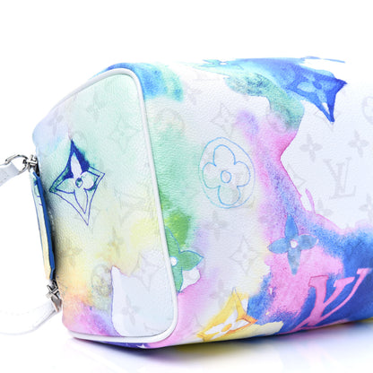 Louis Vuitton Monogram Watercolor Dopp Kit Toilet Pouch Multicolor 8 of 10