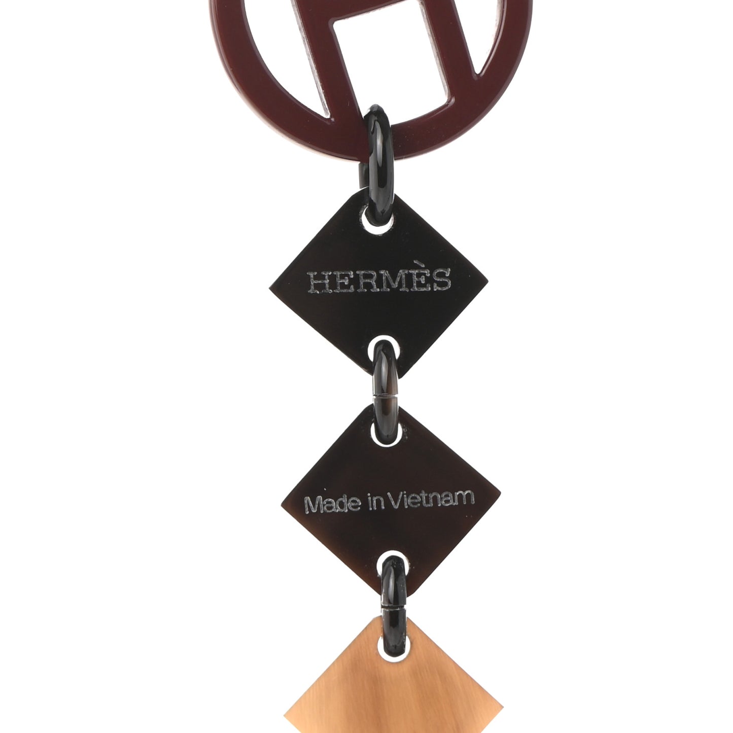 Buffalo Horn Lacquer Lena Necklace Multicolor