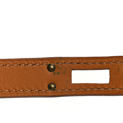 Hermes Barenia Kelly Double Tour Bracelet XS Fauve 4 of 7