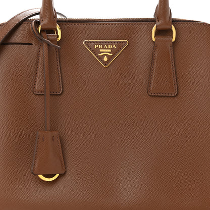 Prada Saffiano Lux Medium Promenade Tote Cacao 9 of 12