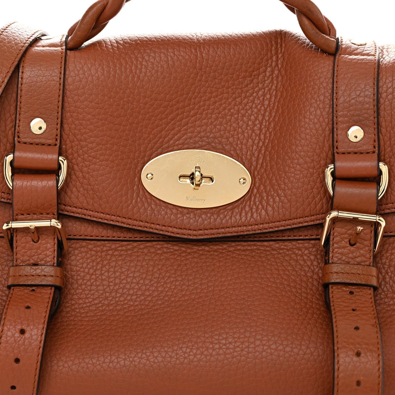 Mulberry Heavy Grain Medium Alexa Chestnut 7 of 9