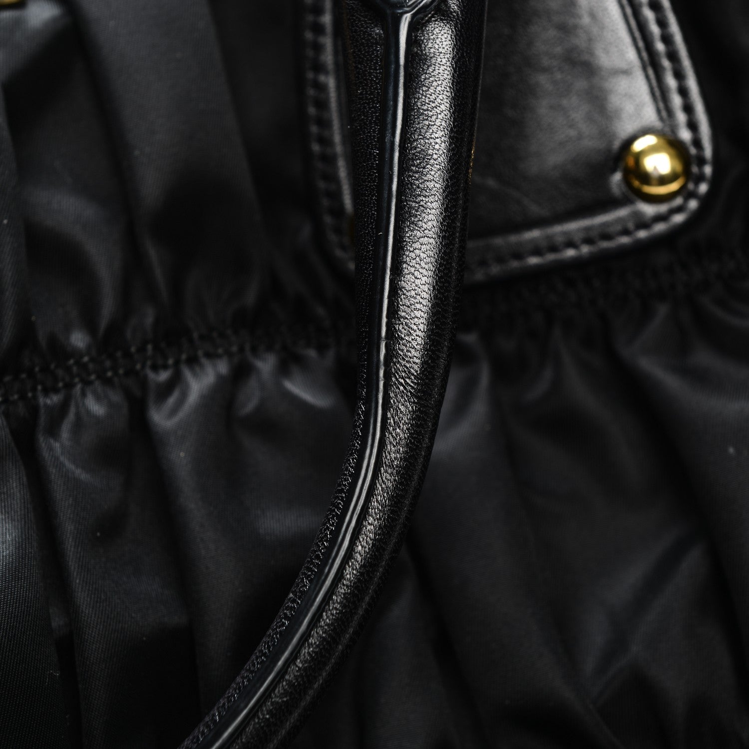 Prada Tessuto Nylon Gaufre Tote Nero Black 8 of 11