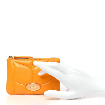 Mulberry MULBERRY Nappa Softie Zip Coin Pouch Double Yellow 2 of 7