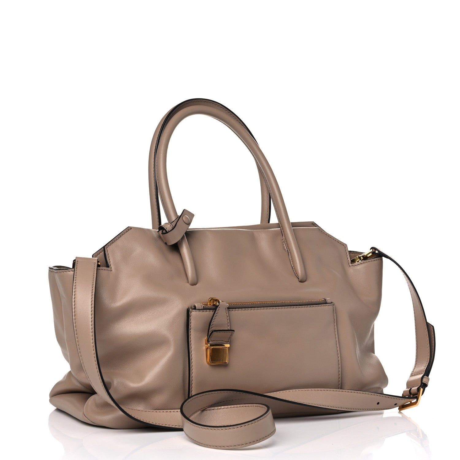 Miu Miu Vitello Soft Tote Cammeo 6 of 20