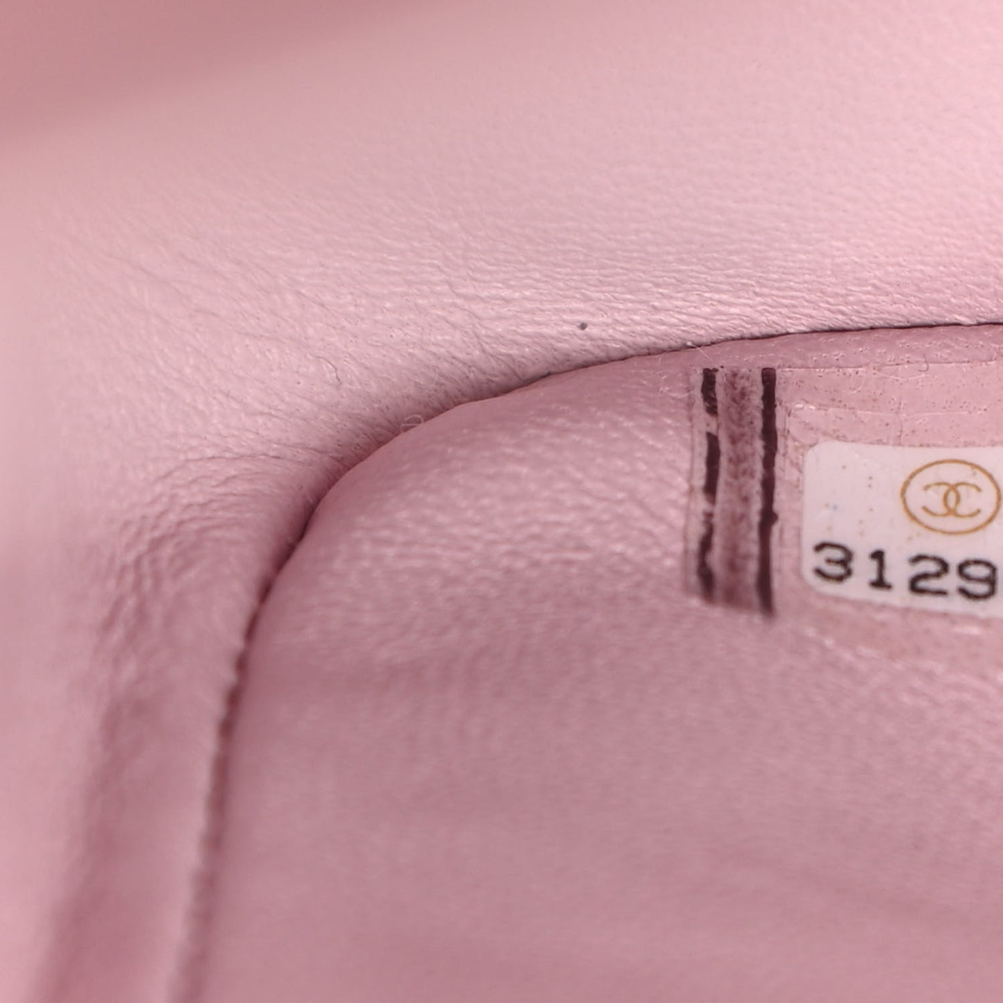 Caviar Quilted Medium Double Flap Light Pink