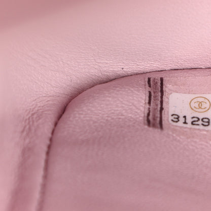 Chanel Caviar Quilted Medium Double Flap Light Pink 7 of 10