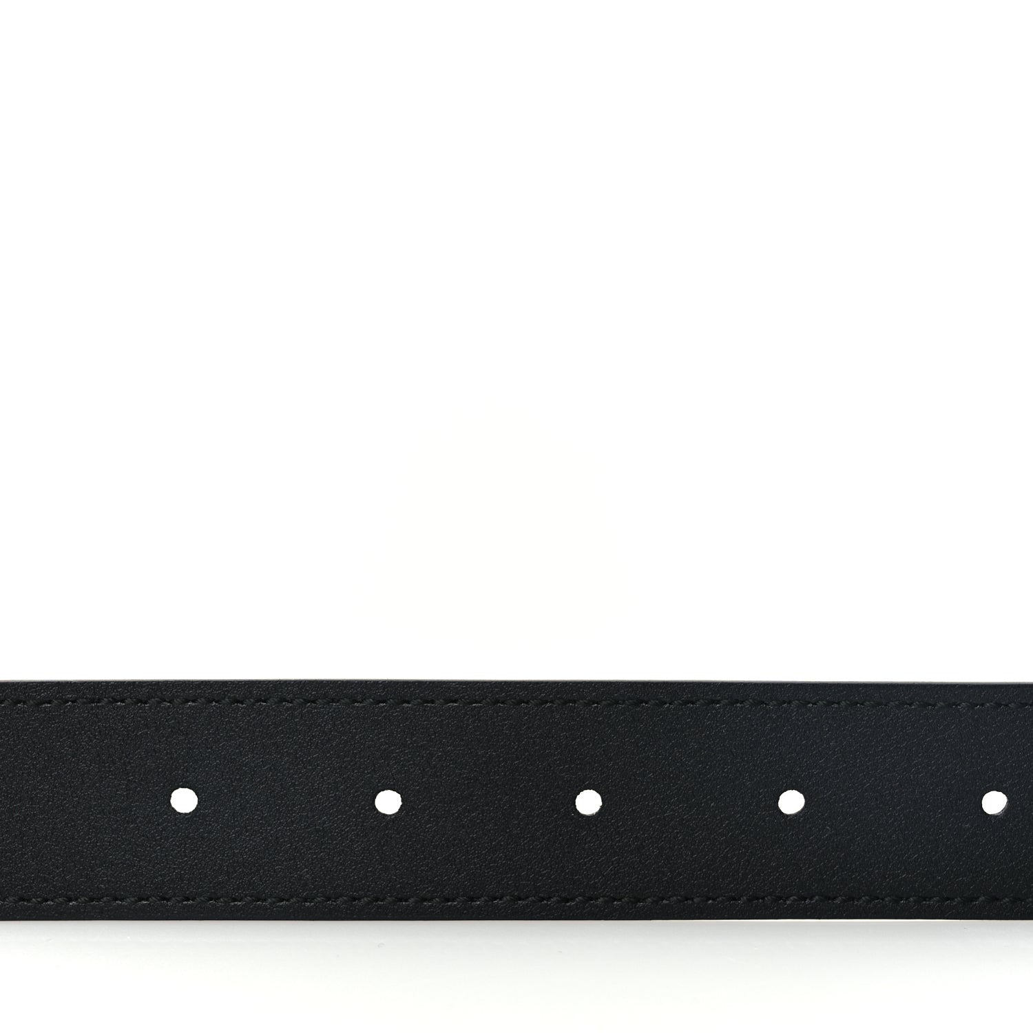 Gucci Calfskin Double G 30mm Belt 80 32 Black 4 of 5