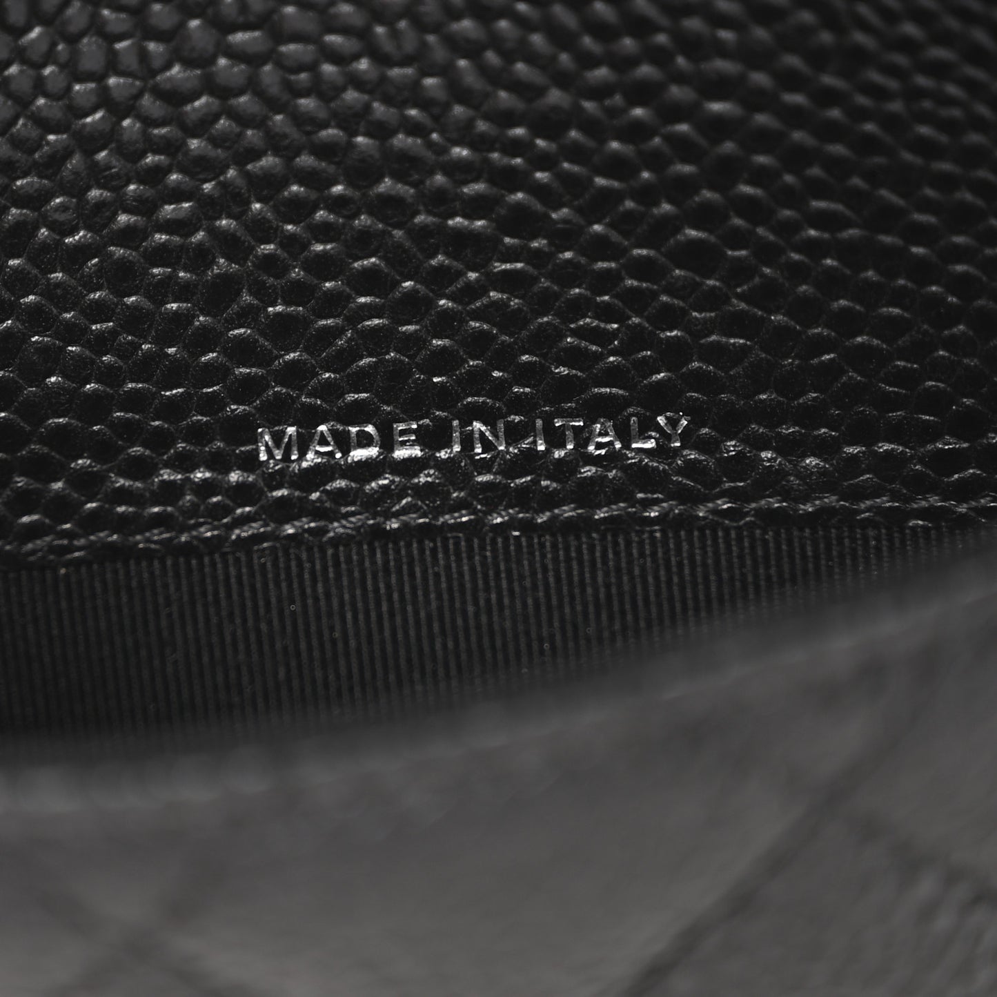 Caviar Quilted Small Flap Wallet Black