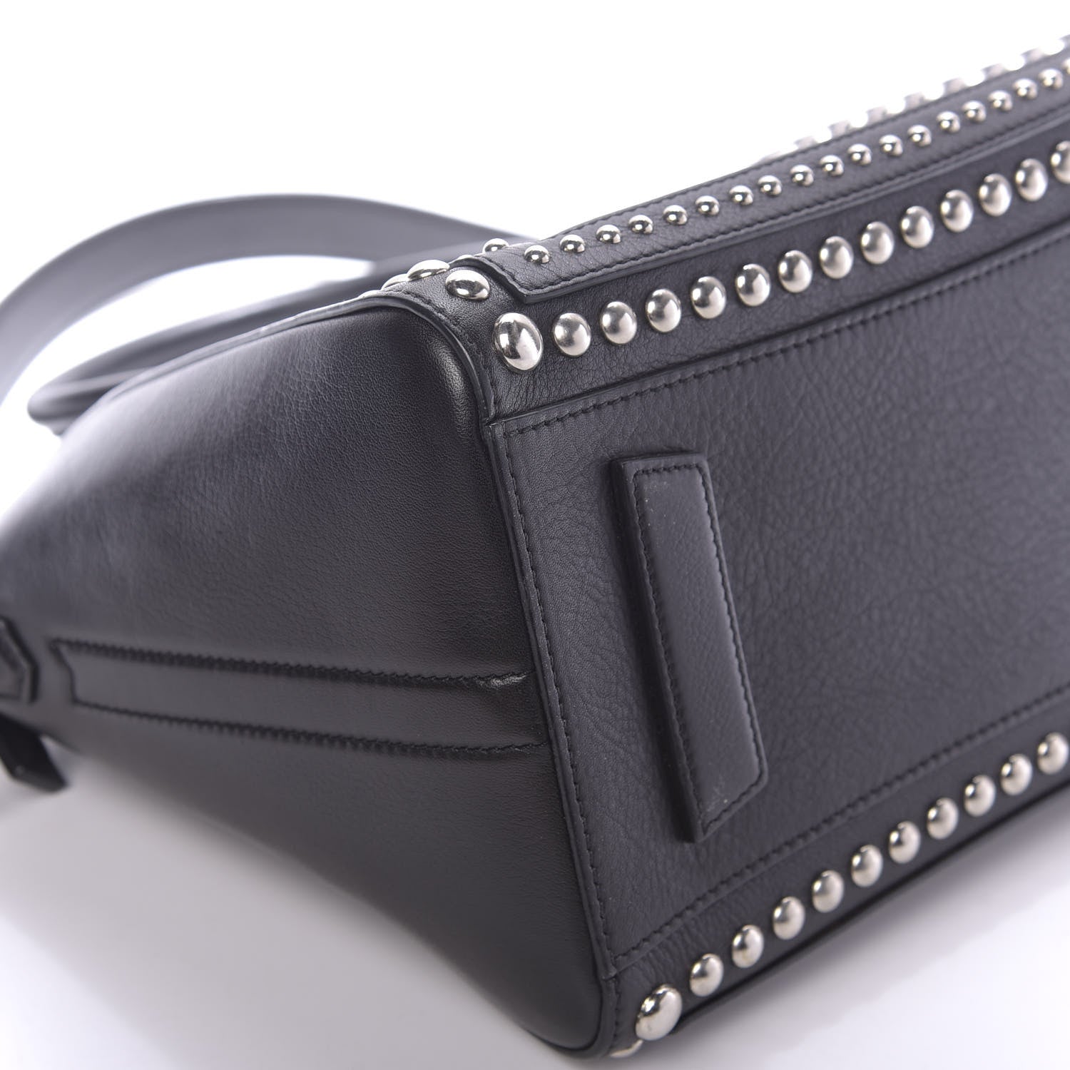 Givenchy Calfskin Small Studded Bi-Color Antigona Black White 5 of 12