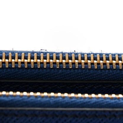 Prada Saffiano Medium Galleria Double Zip Tote Bluette 13 of 15