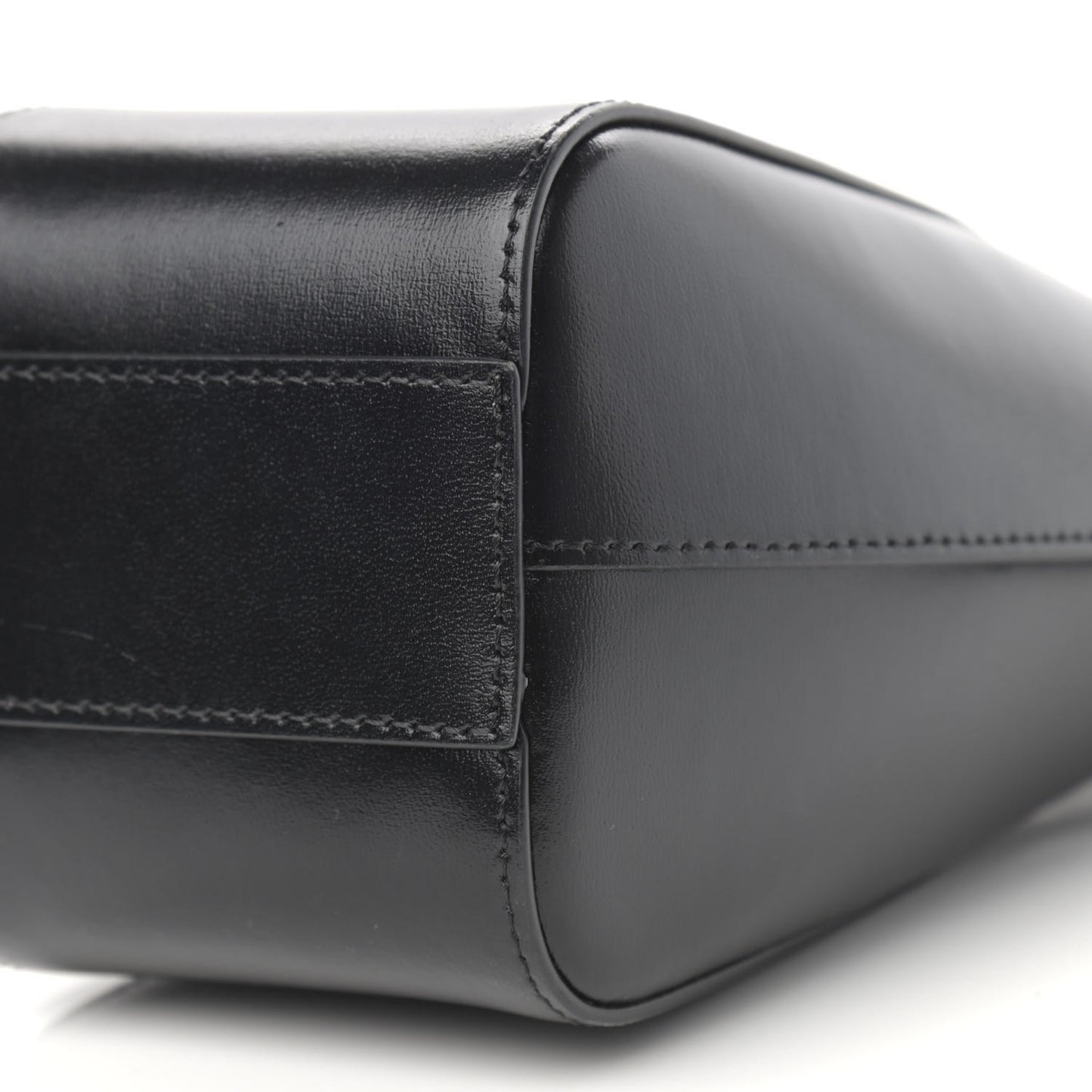 Calfskin Mini Vertical Antigona Black