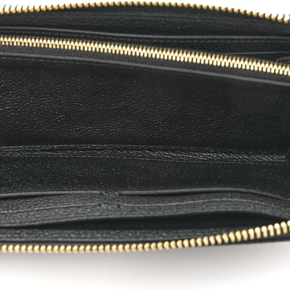 Louis Vuitton Empreinte Monogram Giant Clemence Wallet Black Beige 6 of 17