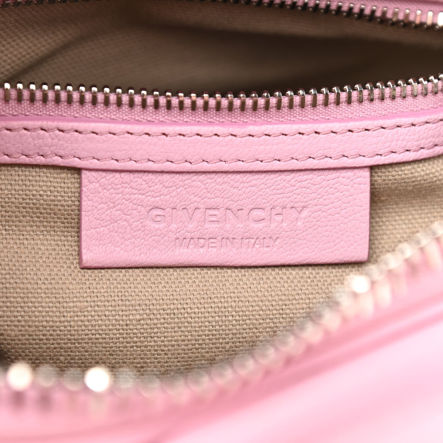 Givenchy Sugar Goatskin Mini Antigona Bright Pink 6 of 10