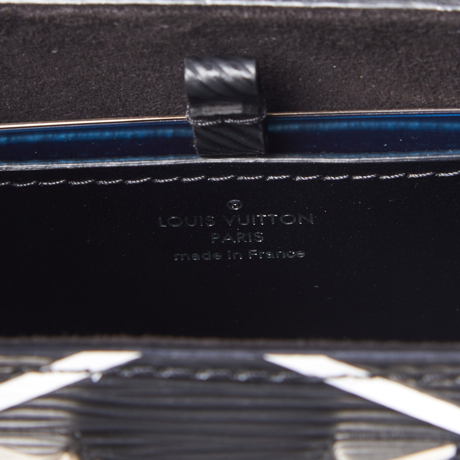 Louis Vuitton Epi Malletage Twist Shoulder Bag PM Black 8 of 8