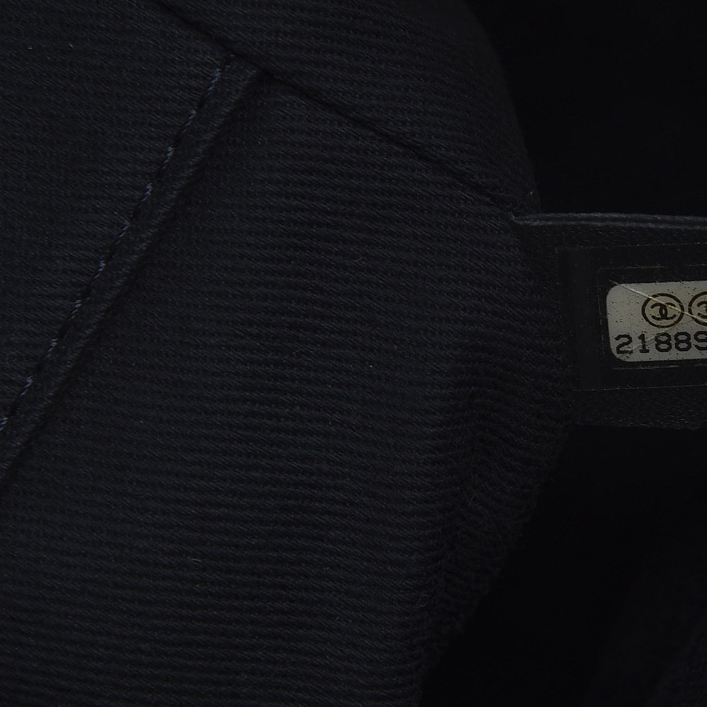 Denim Medium Deauville Tote Dark Blue