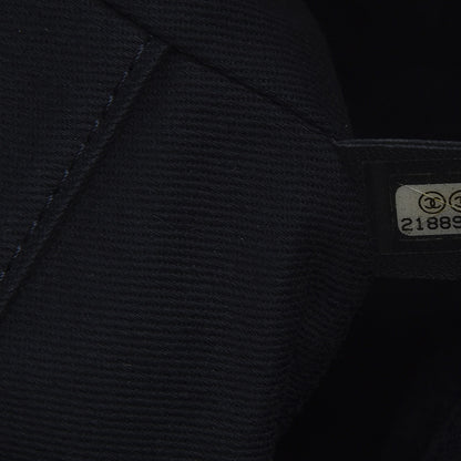 Chanel Denim Medium Deauville Tote Dark Blue 6 of 9