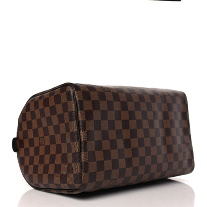 Louis Vuitton Damier Ebene Speedy 30 4 of 9
