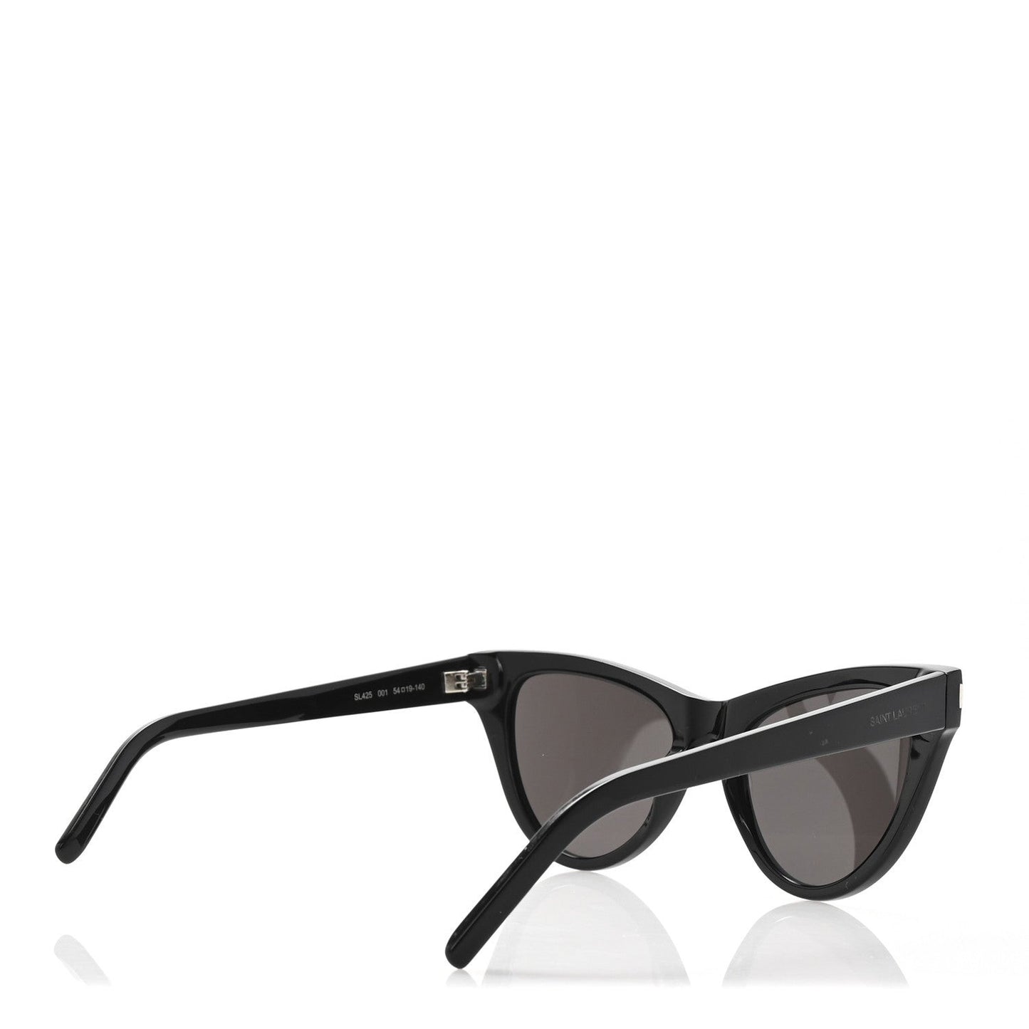 Acetate Cat 3 Cat Eye Sunglasses SL425 Black