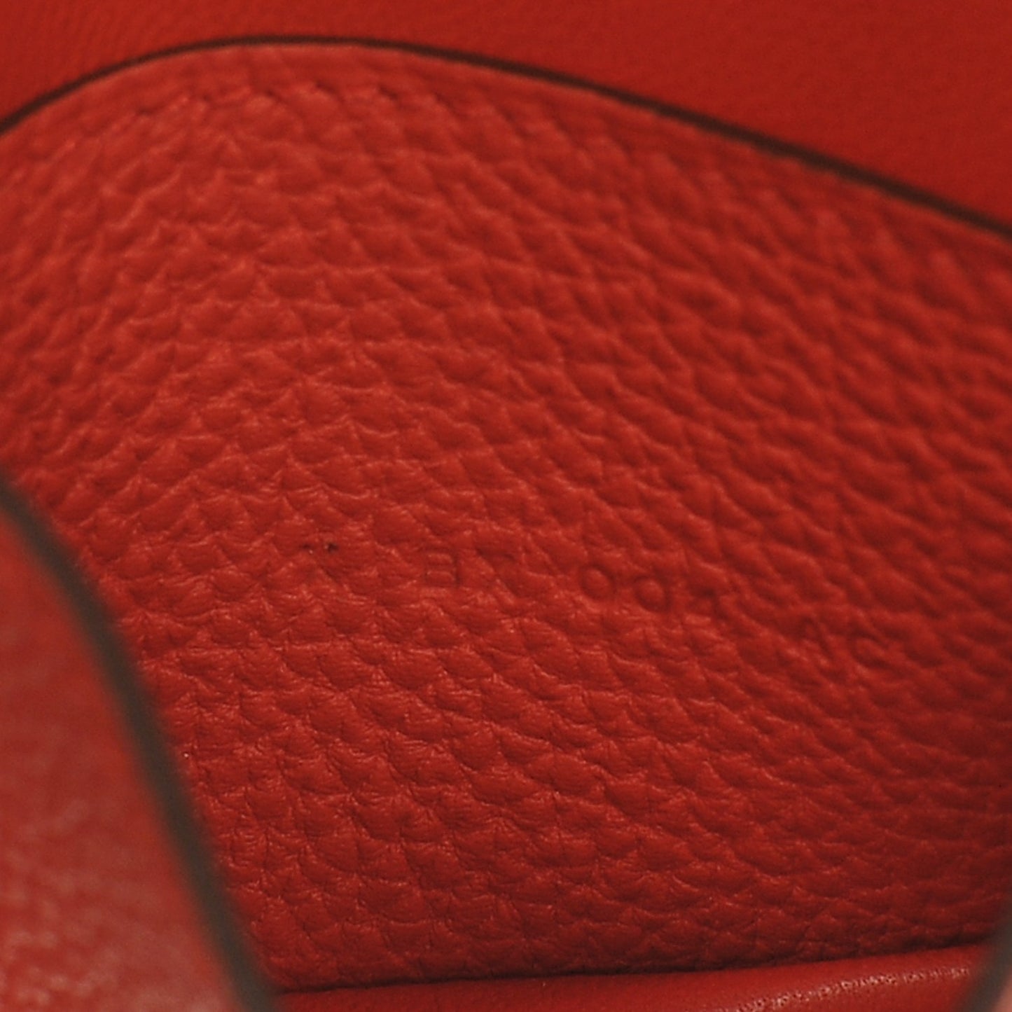 Togo Dogon Card Case Key Holder Capucine