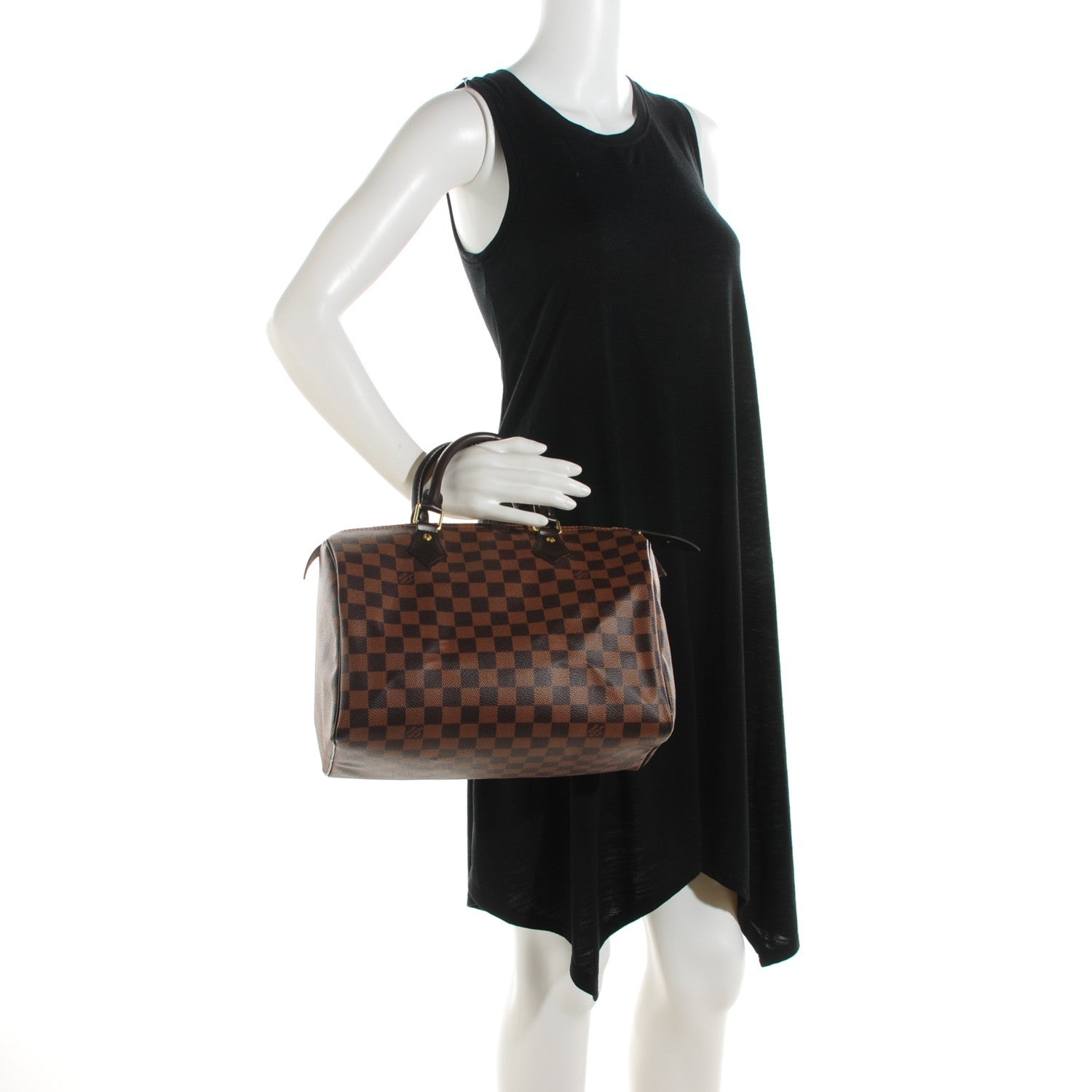 Louis Vuitton Damier Ebene Speedy 30 2 of 7