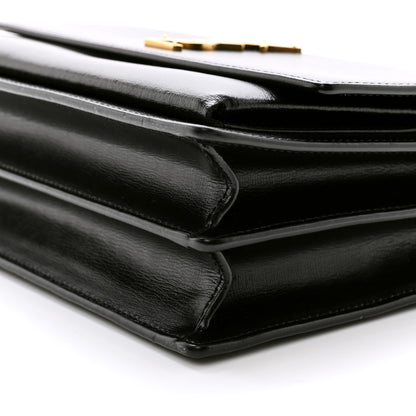 Saint Laurent Calfskin Medium Monogram Sunset Black 10 of 12