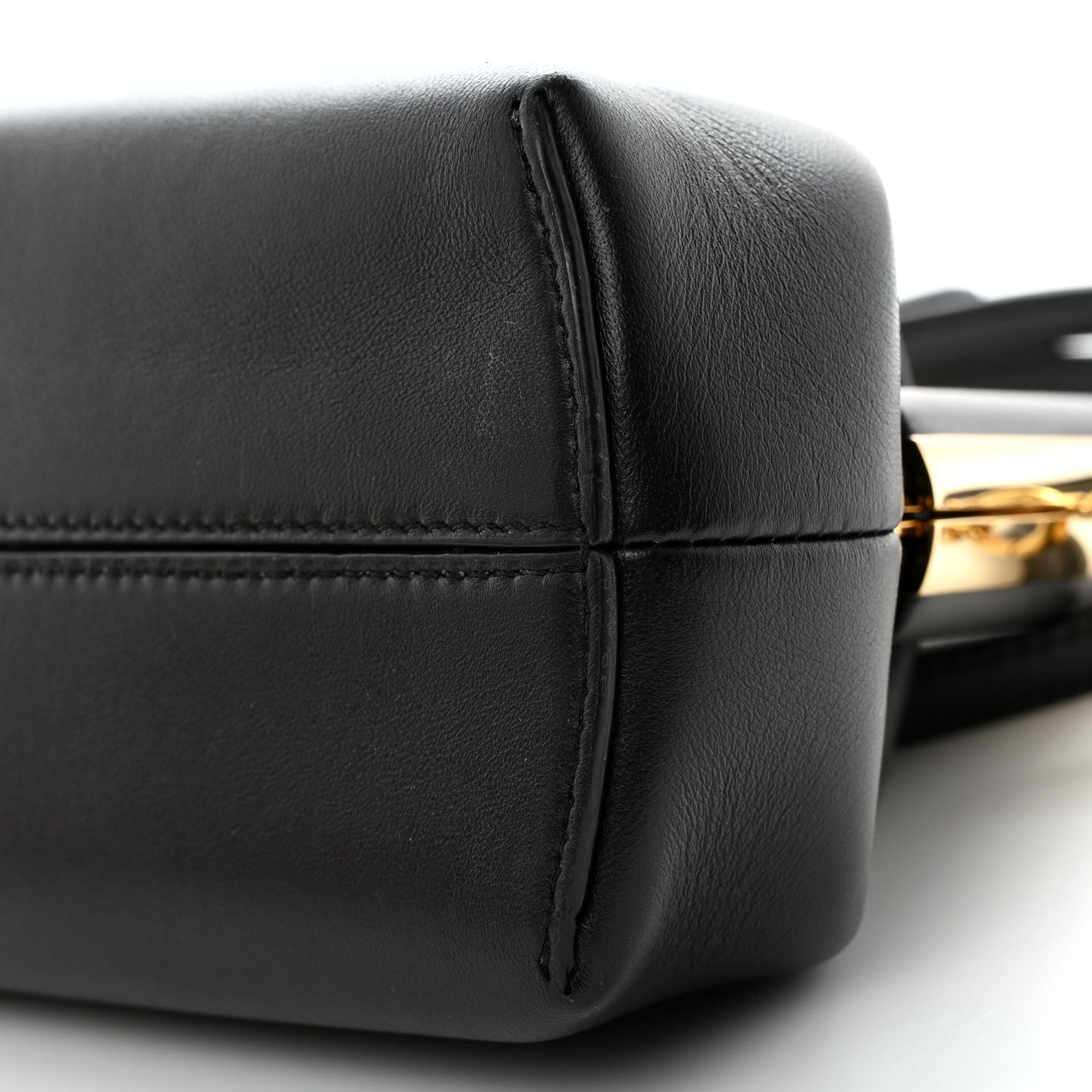 Fendi Shiny Nappa Small Fendi First Black 10 of 11