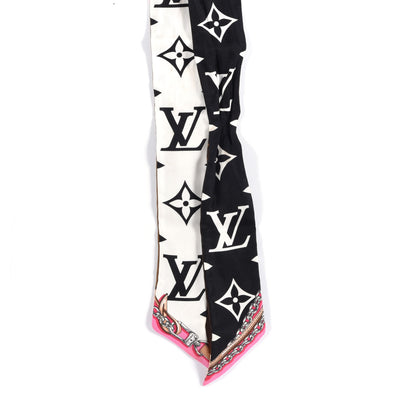 Louis Vuitton Silk Ultimate Monogram BB Bandeau Black 5 of 6