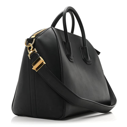 Givenchy Rubber Effect Calfskin Antigona Black 3 of 7