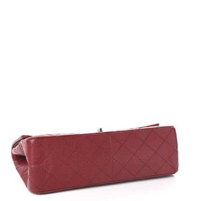 Chanel Aged Calfskin Quilted 2.55 Reissue 227 Flap Red 3 of 10