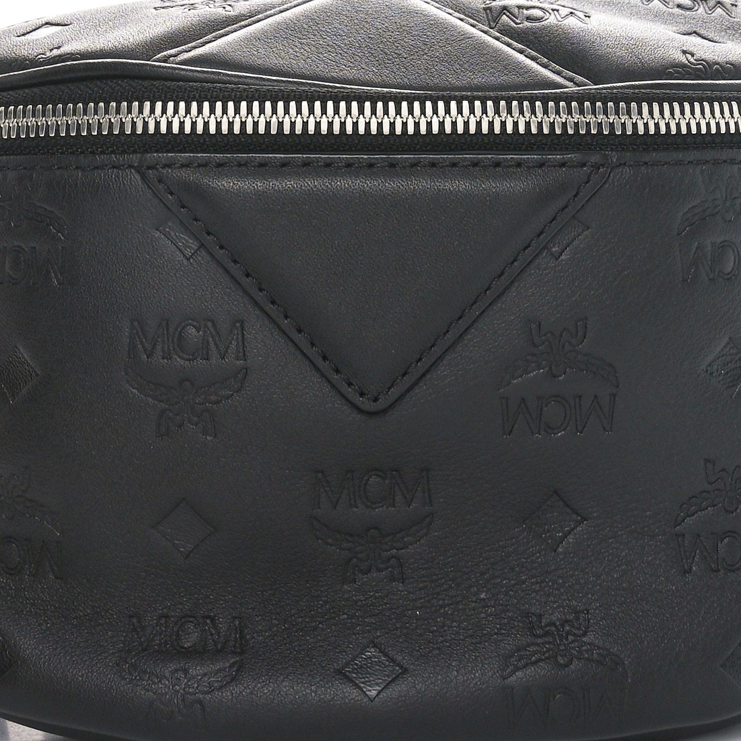 Calfskin Ottomar Monogram Fursten Belt Bag Black