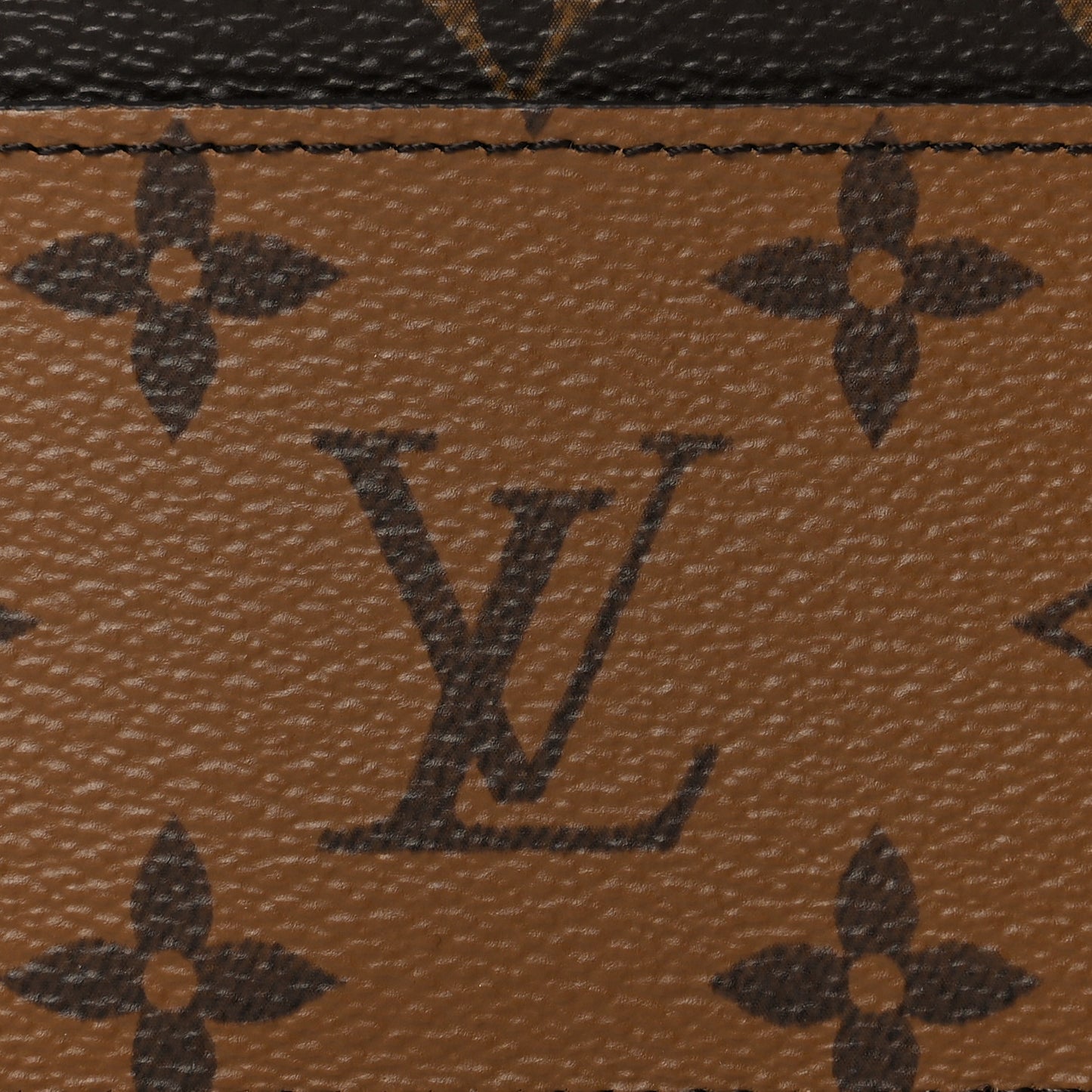 Reverse Monogram Card Holder