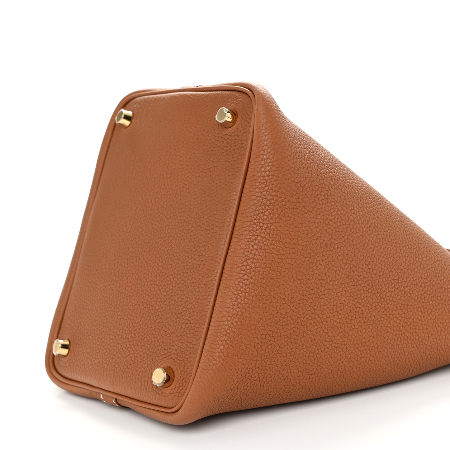 Taurillon Clemence Picotin Lock 18 PM Gold