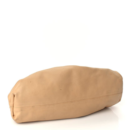 Bottega Veneta Smooth Butter Calf The Pouch Oversized Clutch Nude 4 of 7