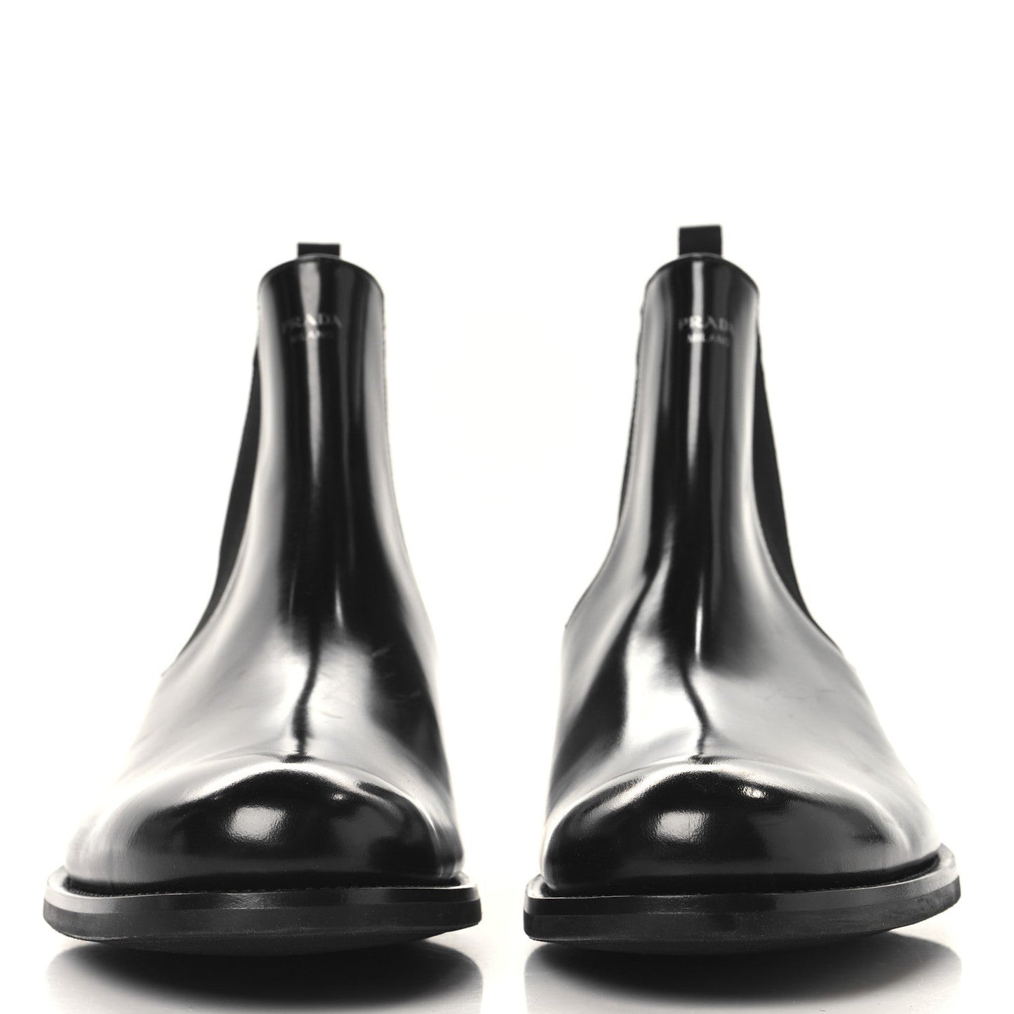 Spazzolato Mens Chelsea Boots 12 Black